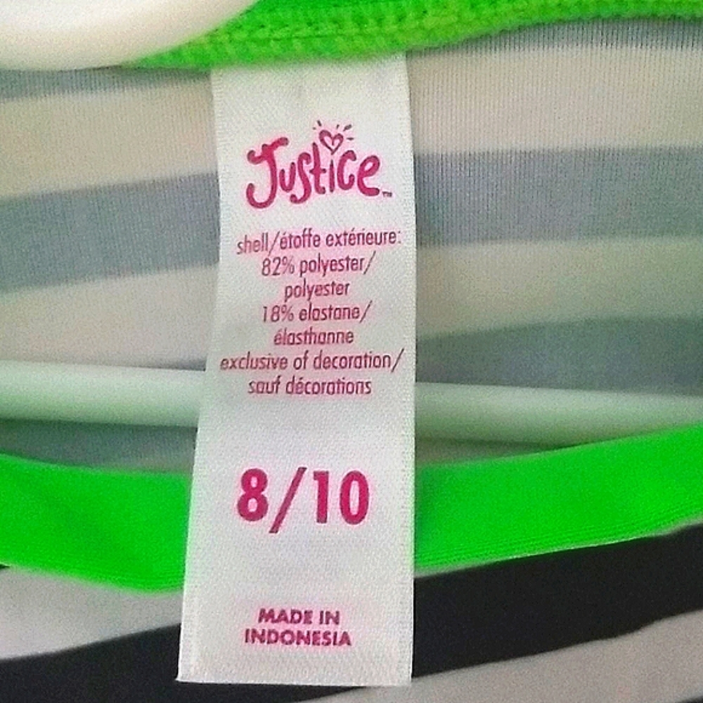 Justice Girls Swim Rashguard - Picture 5 of 5